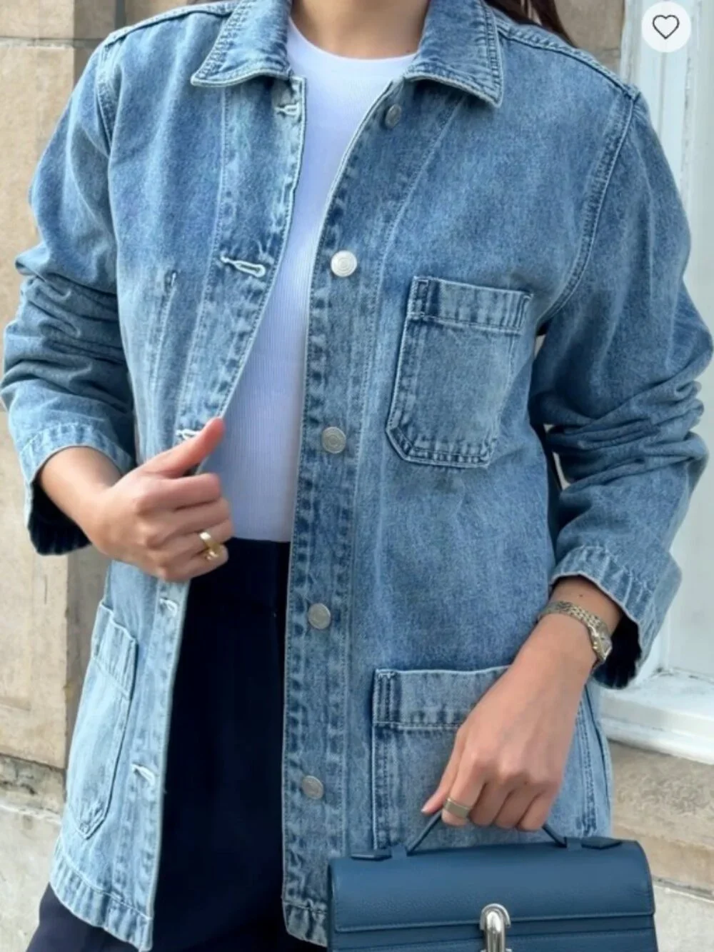 Quince - Denim Chore Jacket - Picture 2 of 2